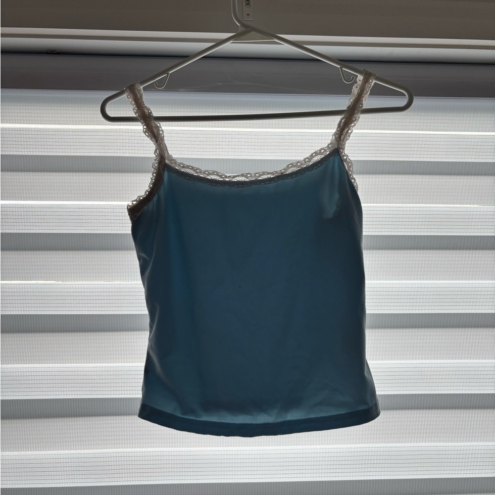 SHEIN Blue Fitted Camisole Top
